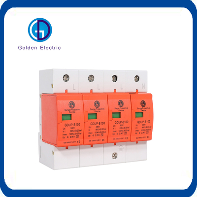 20ka Imax Solar System Grade B Class SPD Plugable Structure Lightning Arrester Energy