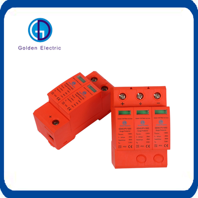 Solar PV System Used 20-40ka PV Surge Protective Device SPD Lightning Arrester Protector
