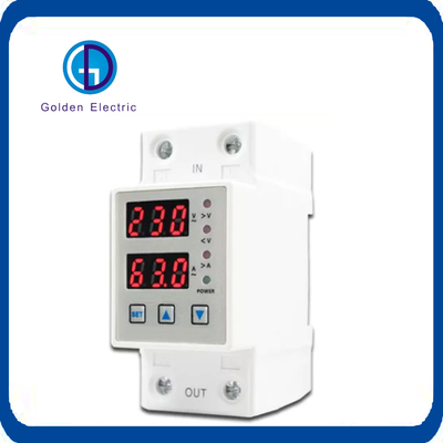 ROHS Certified 63A 230V Automatic Recovery Over and Under Voltage Protective Device