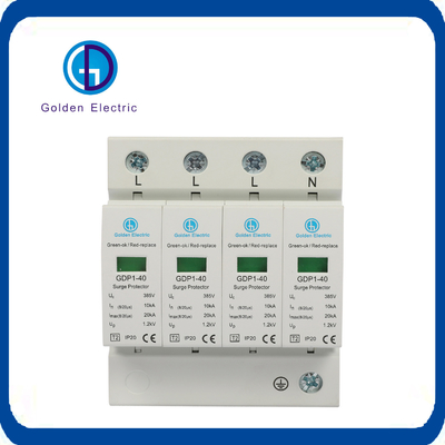 CE TUV DC 2p 3p Power Lightning Surge Protector Protection Arrester Terminal Screw M5