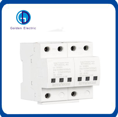 40ka 1000VDC Electronic SPD Surge Protection Device T1 Type For PV System