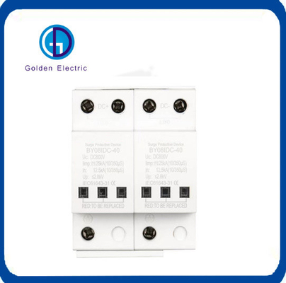 40ka 1000VDC Electronic SPD Surge Protection Device T1 Type For PV System