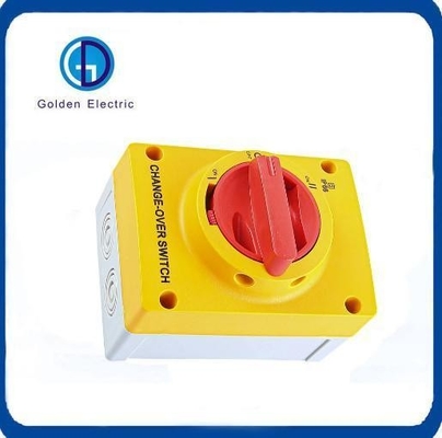 Силовая покраска поверхности Окончание AC Rotary Switch Enclosure 3p 4p 25A 40A 63A для промышленности