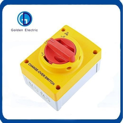 Electric Power Weatherproof Enclosure IP66 AC Changeover Cam Rotary Switch Customized