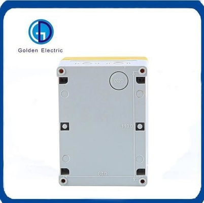 Electric Power Weatherproof Enclosure IP66 AC Changeover Cam Rotary Switch Customized