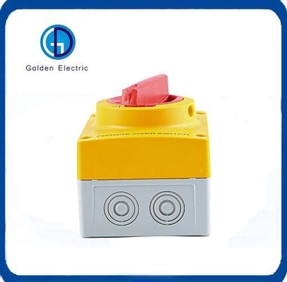 Electric Power Weatherproof Enclosure IP66 AC Changeover Cam Rotary Switch Customized