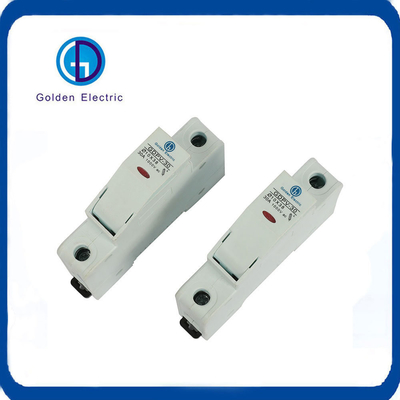 Solar PV Control Fuse Holder DC 1000V 1p 10A 16A 20A 25A 32A Electric Ceramic Cylinder Fuse Link with Indicator