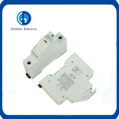 Solar PV Control Fuse Holder DC 1000V 1p 10A 16A 20A 25A 32A Electric Ceramic Cylinder Fuse Link with Indicator