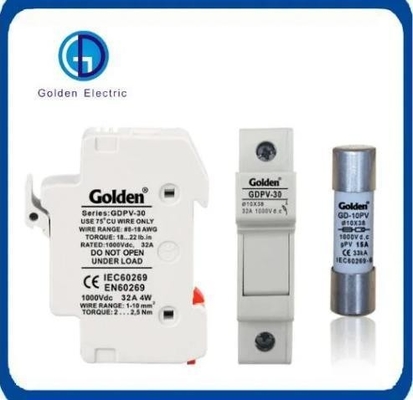 32A 10*38mm Solar System PV Fuse for Customization and Circuit Board Type Installation