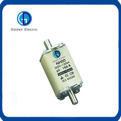Gg HRC Ceramic Fuse Types Blade 500VAC 120ka 50A 63A 80A 200A Knife Fuse Link and Base