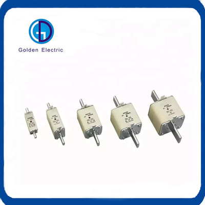Low Voltage Nh Series Double Indicators Fuse 4-630A Fast Acting Cylinder