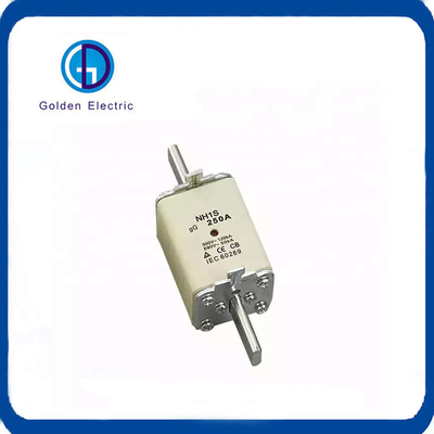 Low Voltage Nh Series Double Indicators Fuse 4-630A Fast Acting Cylinder
