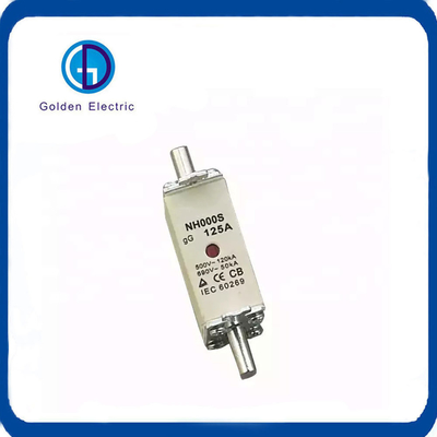 Low Voltage Nh Series Double Indicators Fuse 4-630A Fast Acting Cylinder