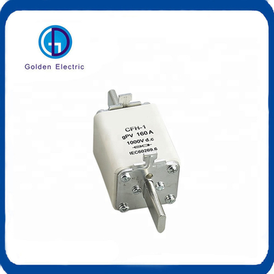 32A 63A 80A 125A 160A 200A 250A DC 1000V Solar PV Fuse Link for Solar Energy System