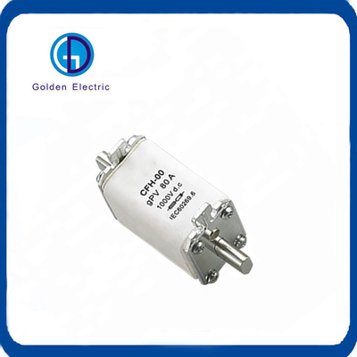 32A 63A 80A 125A 160A 200A 250A DC 1000V Solar PV Fuse Link for Solar Energy System