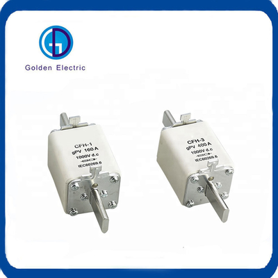 32A 63A 80A 125A 160A 200A 250A DC 1000V Solar PV Fuse Link for Solar Energy System