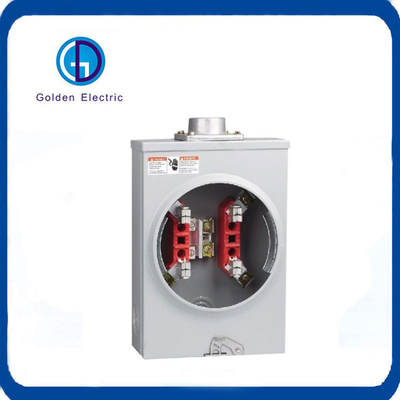 Customization Single Phase 125A 600VAC 4jaw 5jaw Ring Type Meter Base Combination Box