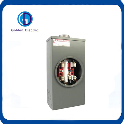 Customization Energy 200A Hub Generator 7jaws Ringless Type Series 3 Phase Meter Base Square Meter Socket