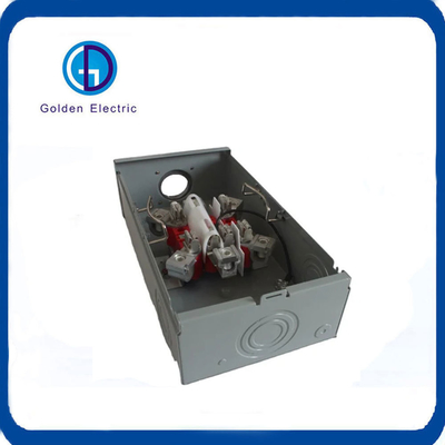Customization Energy 200A Hub Generator 7jaws Ringless Type Series 3 Phase Meter Base Square Meter Socket