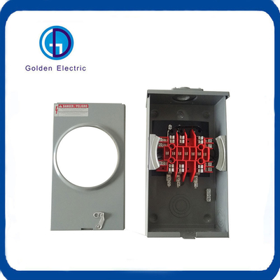 13jaw Single Phase Ring Less Type Energy Meter Holder for Industry and Home 20A Terminal