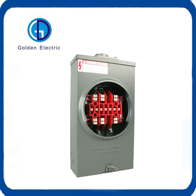 13jaw Single Phase Ring Less Type Energy Meter Holder for Industry and Home 20A Terminal