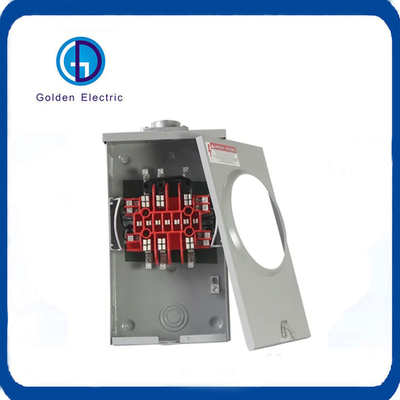 13jaw Single Phase Ring Less Type Energy Meter Holder for Industry and Home 20A Terminal