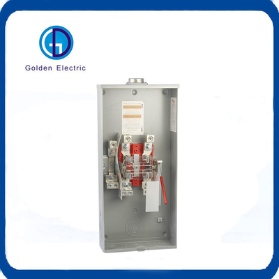 320A 600VAC 4jaw Single Phase Ringless Type Outdoor Residential Electric Meter Socket Meter Base Meter Box
