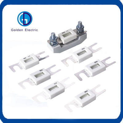 DC Fuses Micro Auto Fuse Car Part Fuse Link 100A 125A Energy Electric Vehicle with Fuse Holder