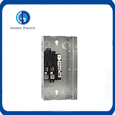 Low Voltage 125A 120/240V 4 Way Plug-in Flush Type Load Center Distribution Board Power MCB Panel Box
