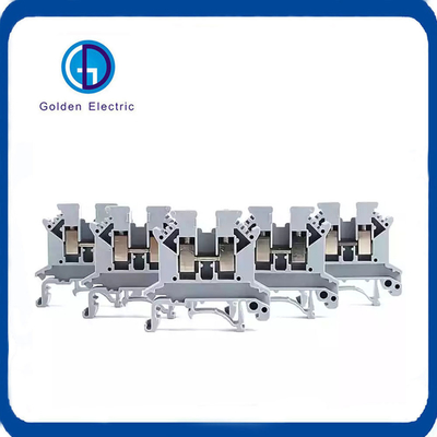 Nylon Plastic Electric Universal UK-2.5b 24-12AWG Screw Connection DIN Rail Terminal Blocks Connector