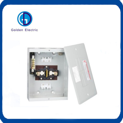 Electric Power Transmission Distribution Panel Board Metal Plug-in Load Center Box 4way