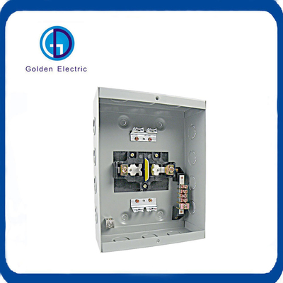 Electric Power Transmission Distribution Panel Board Metal Plug-in Load Center Box 4way