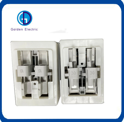 Base Fuse 1P 22X58-Rt18L-125A /690V Type C- Color White or Blue Lid for Customization