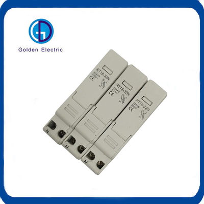 AC 500V Low Voltage Fuse Base Holder 10mm N 32A Cylindrical Fuse Link