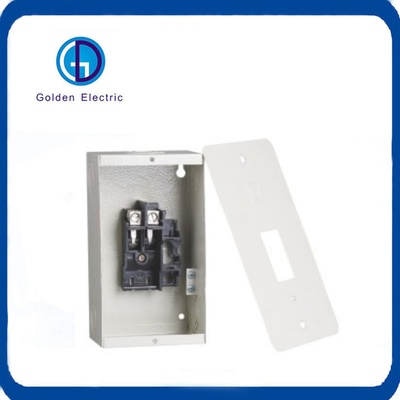 50A 100A Circuit Breaker Box 120/240V 8 Way Single Phase Main Electrical Panel Load Center