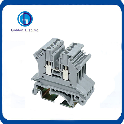 10A/17.5A Rated Current UK1.5b Push-in Terminal Block for Feed Through Connection