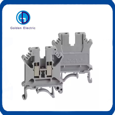 UK5n Screw DIN Rail Terminal Block Wiring Terminals for Distribution Box Customization