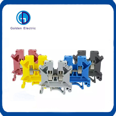 UK5n Screw DIN Rail Terminal Block Wiring Terminals for Distribution Box Customization