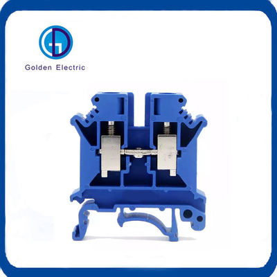 유니버설 UK6n 24-10AWG DIN 레일 와이어 터미널 블록