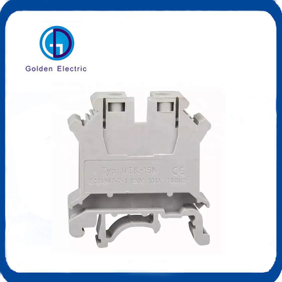 Universal Class Connector Screw Connection Terminal Blocks UK-16n 12-4AWG for DIN Rail