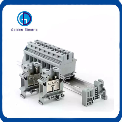 Universal Class Connector Screw Connection Terminal Blocks UK-16n 12-4AWG for DIN Rail