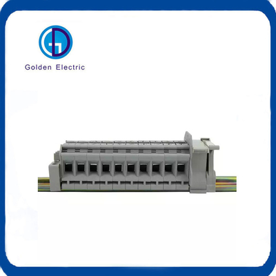 Universal Class Connector Screw Connection Terminal Blocks UK-16n 12-4AWG for DIN Rail