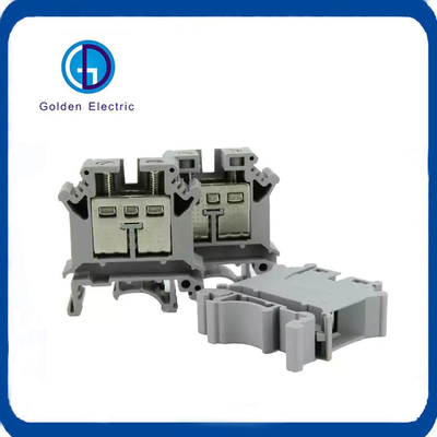 Universal Class Connector Screw Connection Terminal Blocks UK-16n 12-4AWG for DIN Rail