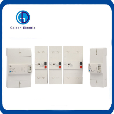 Supply Bipolar Quadrupole Single Phase MCB Service Switch 2p 4p 300mA 500mA Adjustable Earth Leakage Circuit Breaker