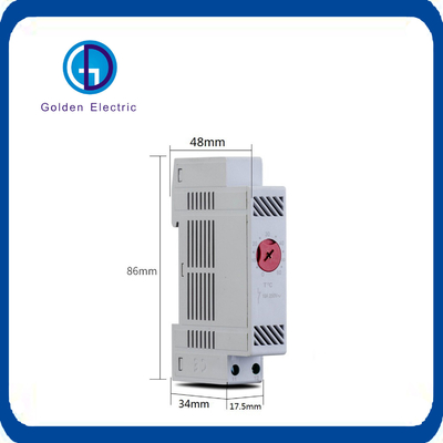 Customization Options DIN Rail Mounting Temperature Controller Compact Panel Thermostat