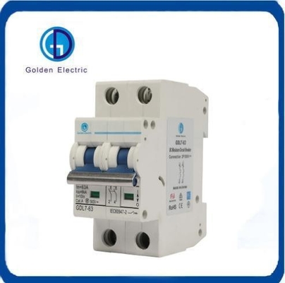 Solar PV DC Circuit Breaker 1000V 1p/2p/3p/4p MCB with 8kv Rated Impact Voltage Uimp