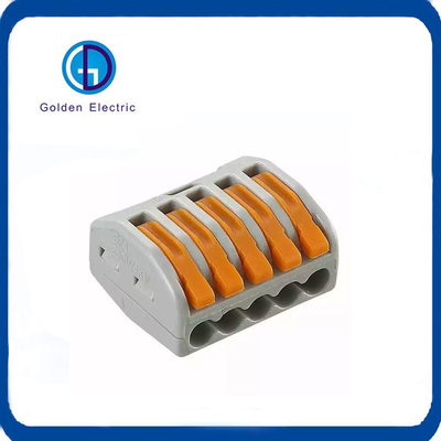 2P/3P/4P/5P/8P Universal Type Fast Connection Terminal Insulation Fast Spring Terminal