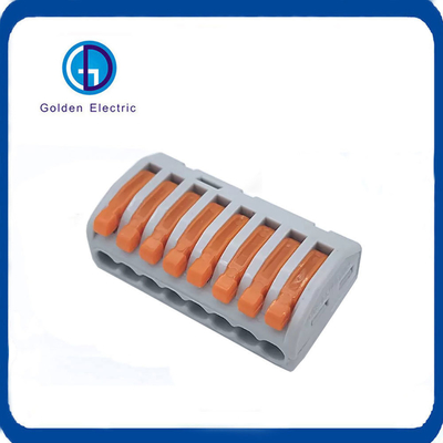 2P/3P/4P/5P/8P Universal Type Fast Connection Terminal Insulation Fast Spring Terminal