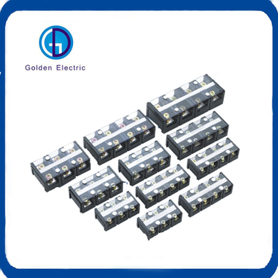 Environmental Protection Tc Series Barrier PCB Terminal Block 600V with Barrier Cover
