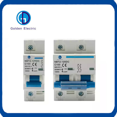Safe To Use 100 Amp Breaker DC Mini Flame Retardant For Solar System